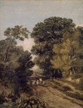 A Herefordshire Lane, c1810-1859. Creator: David Cox the Elder.