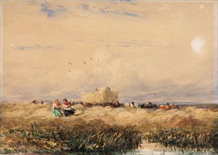 The Hayfield, 1832. Creator: David Cox the Elder.