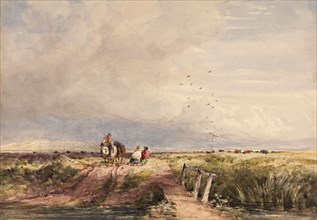 Going to Market, 1834. Creator: David Cox the Elder.