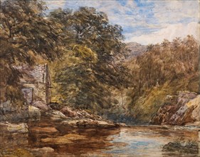 Pandy Mill, Bettws-y-Coed, 1840-1856. Creator: David Cox the Elder.