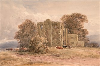 Bardon Tower, c1820s. Creator: David Cox the Elder.