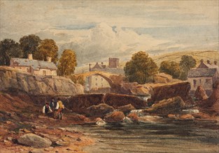 Rhayader, Radnorshire, c1820s. Creator: David Cox the Elder.