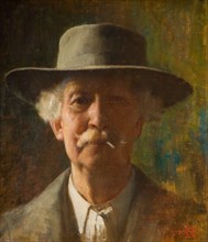 Portrait of the Artist (Self Portrait), 1930. Creator: Edward Samuel Harper.