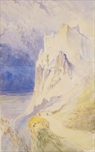 Dumbarton Castle, 1838. Creator: John Ruskin.