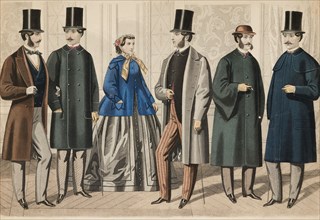 Gazette of Fashion, 1866. Creator: Unknown.