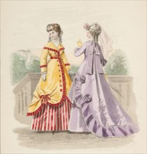 Bow-Bells, Paris Fashions, 1868. Creator: Unknown.