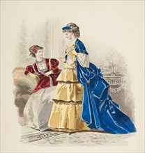 Bow-Bells, Paris Fashions, 1869. Creator: Unknown.