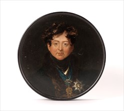 Portrait of King George IV,1822. Creator: Samuel Raven.