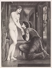 Pygmalion and the Image - The Soul Attains, c1870s, (1900). Creator: Unknown.