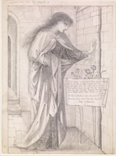 Pyramus and Thisbe - Thisbe, 1864. Creator: Sir Edward Coley Burne-Jones.