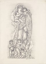 Charity - Figure Study, 1867. Creator: Sir Edward Coley Burne-Jones.