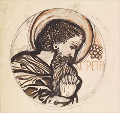 St Peter, 1861-62. Creator: Sir Edward Coley Burne-Jones.