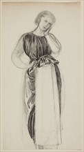 Cinderella - Study, 1862-63. Creator: Sir Edward Coley Burne-Jones.