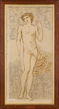 The Angels of the Hierarchy - Male Nude - Imago Dei (In the Image of God - Adam), 1873. Creator: Sir Edward Coley Burne-Jones.