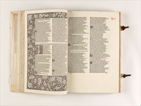 The Kelmscott Chaucer - The Works of Geoffrey Chaucer Now Newly Imprinted, 1896. Creator: Sir Edward Coley Burne-Jones.