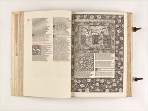 The Kelmscott Chaucer - The Works of Geoffrey Chaucer Now Newly Imprinted, 1896. Creator: Sir Edward Coley Burne-Jones.