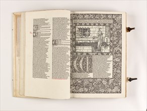 The Kelmscott Chaucer - The Works of Geoffrey Chaucer Now Newly Imprinted, 1896. Creator: Sir Edward Coley Burne-Jones.