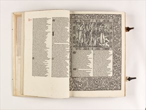 The Kelmscott Chaucer - The Works of Geoffrey Chaucer Now Newly Imprinted, 1896. Creator: Sir Edward Coley Burne-Jones.