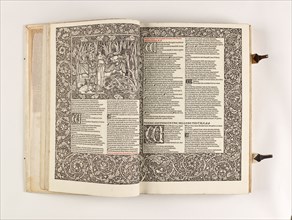 The Kelmscott Chaucer - The Works of Geoffrey Chaucer Now Newly Imprinted, 1896. Creator: Sir Edward Coley Burne-Jones.