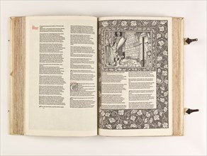 The Kelmscott Chaucer - The Works of Geoffrey Chaucer Now Newly Imprinted, 1896. Creator: Sir Edward Coley Burne-Jones.