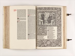 The Kelmscott Chaucer - The Works of Geoffrey Chaucer Now Newly Imprinted, 1896. Creator: Sir Edward Coley Burne-Jones.