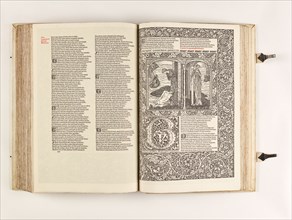 The Kelmscott Chaucer - The Works of Geoffrey Chaucer Now Newly Imprinted, 1896. Creator: Sir Edward Coley Burne-Jones.