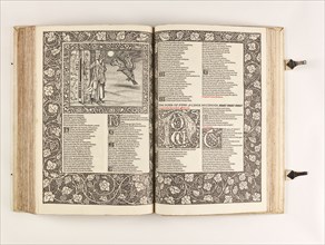 The Kelmscott Chaucer - The Works of Geoffrey Chaucer Now Newly Imprinted, 1896. Creator: Sir Edward Coley Burne-Jones.