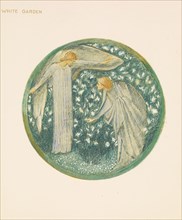 The Flower Book - White Garden, 1905. Creator: Sir Edward Coley Burne-Jones.