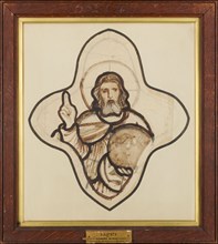 Christ in Majesty, 1863. Creator: Sir Edward Coley Burne-Jones.