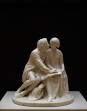 Paolo and Francesca, 1851-52. Creator: Alexander Munro.