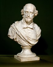 Bust of William Shakespeare (1564-1616), 1760. Creator: John Michael Rysbrack.