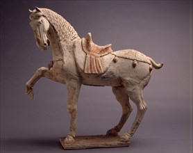 Model of a Prancing Horse, Tang Dynasty 618-907. Creator: Unknown.