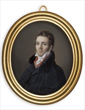 Portrait of a young man, 1822-1863. Creator: Alphonse de Labroue.