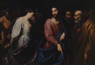 Christ and the Adulteress, c1630. Creator: Andrea Vaccaro.