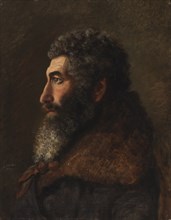 Portrait of a Jewish Man, 1873. Creator: Gunnar Berndtson.