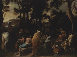 Saint John the Baptist Preaching, 1636-1638. Creator: Salvator Rosa.