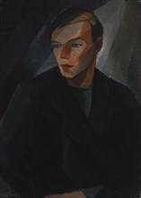 Young man, 1915. Creator: Alvar Cawén.