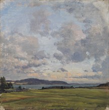 Autumn clouds, 1890-1899. Creator: Berndt Lindholm.