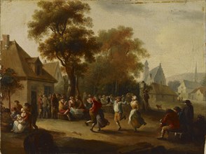 Village feast. Creator: David Teniers II.