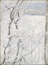 Tree in Winter, 1923. Creator: Pekka Halonen.