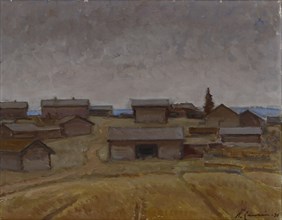 Village, 1930. Creator: Per ake Laurén.