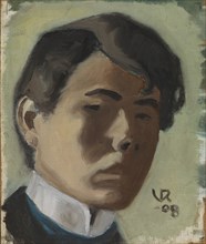 Self-Portrait, 1908. Creator: Valle Rosenberg.