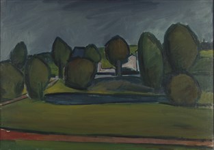 Landscape from Denmark, 1914-1923. Creator: William Lonnberg.