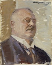 Self-Portrait, 1916. Creator: Albert Gebhard.