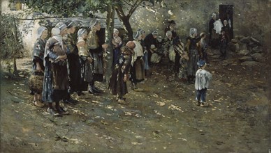 Baptism, 1886. Creator: Allan Österlind.