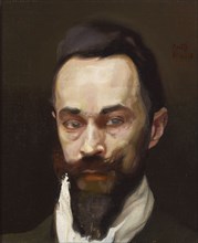 Portrait of the Artist S. Wettenhovi-Aspa, 1905. Creator: Antti Faven.