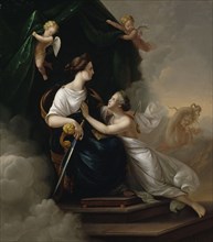 Justice and Innocence, 1832. Creator: Berndt Godenhjelm.