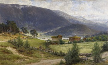 Norwegian Landscape, 1897. Creator: Berndt Lindholm.