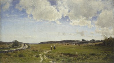 View from Hisingen near Gothenburg, 1876. Creator: Berndt Lindholm.