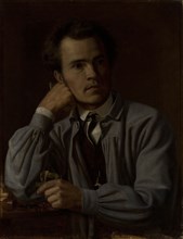 Portrait of Johannes Takanen, 1870. Creator: Carl Thomsen.